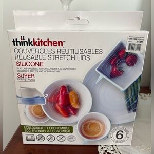 Thinkkitchen Silicone Reusable Stretch Lids